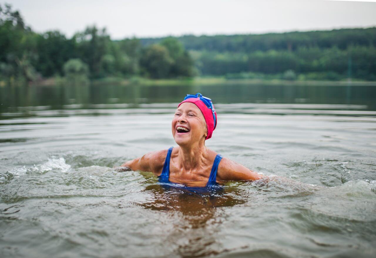 Does swimming cause online weight loss