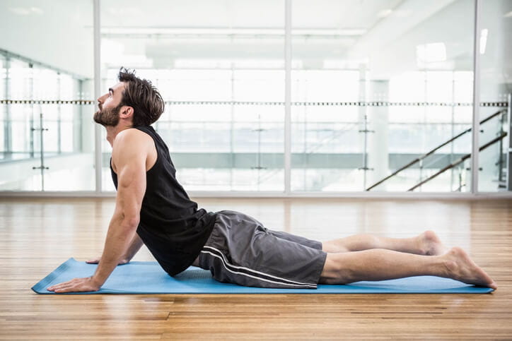 Lower back deals stretches