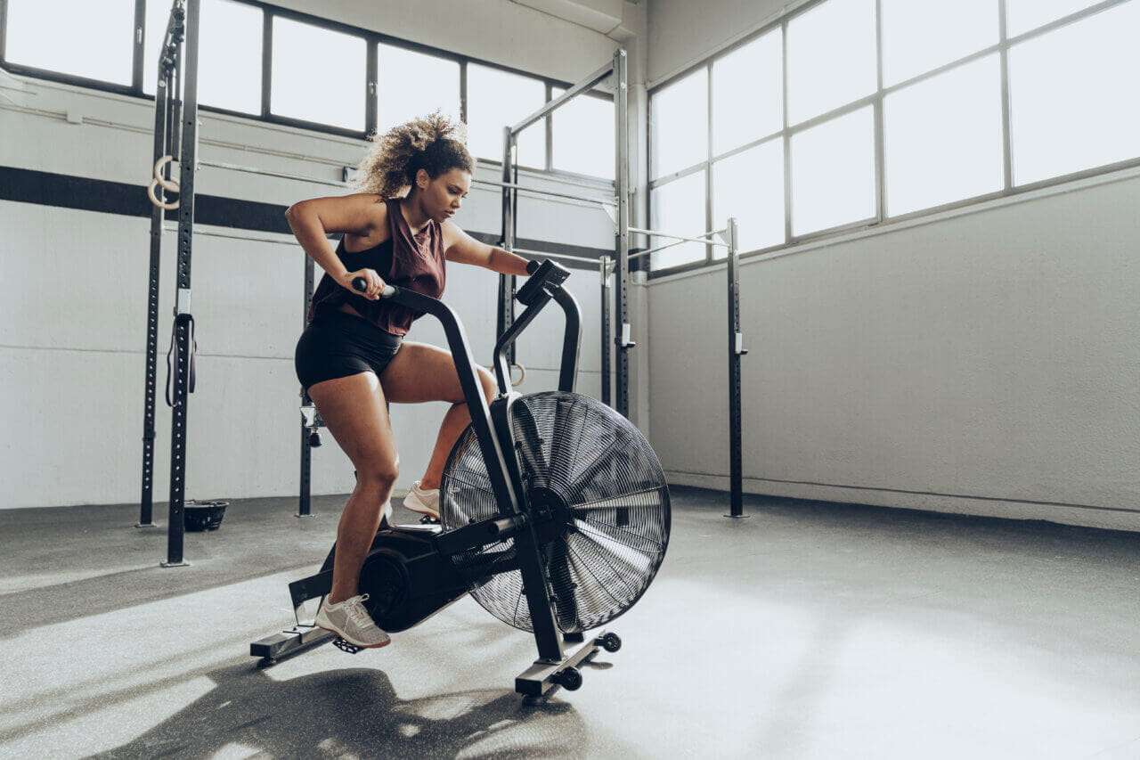 Hiit top stationary bike