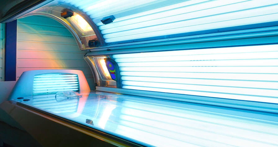 Tanning bed deals meaning